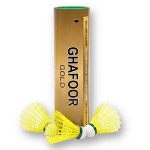 Ghafoor Gold Nylon Shuttlecocks