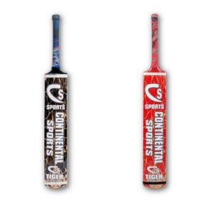 CS Sports Tiger Edition Coconut Wood Tennis Cricket Bat